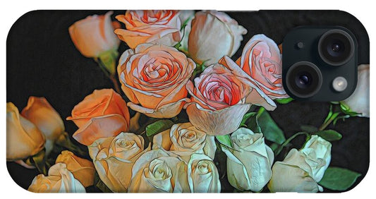 Pink and White Roses Collection 5 - Phone Case