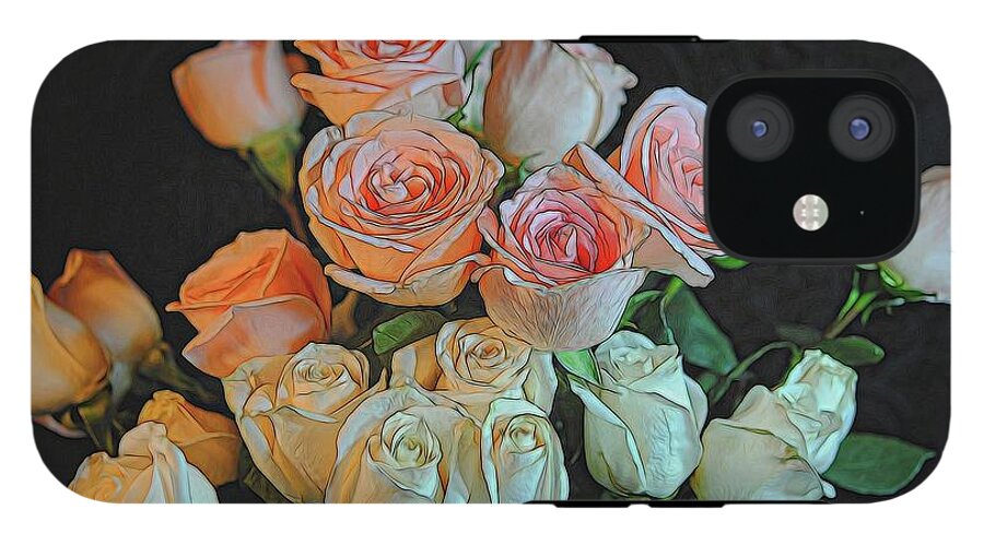 Pink and White Roses Collection 5 - Phone Case