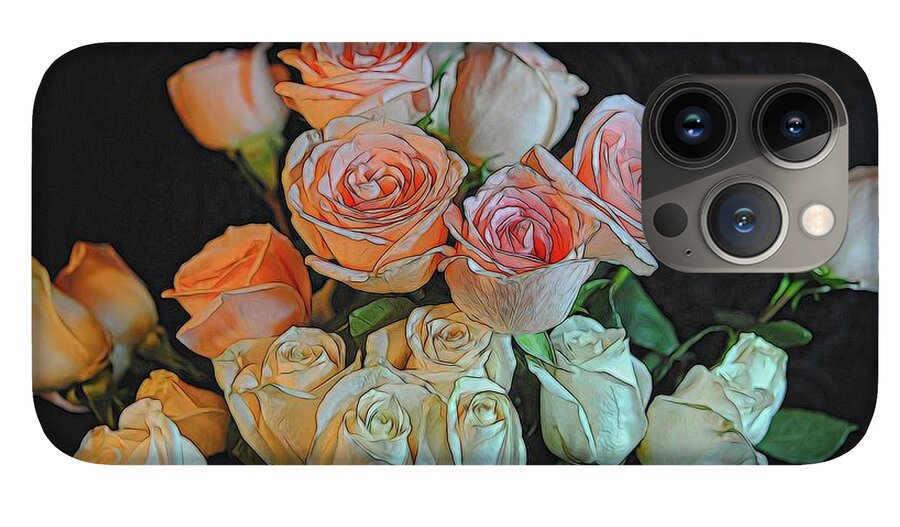 Pink and White Roses Collection 5 - Phone Case