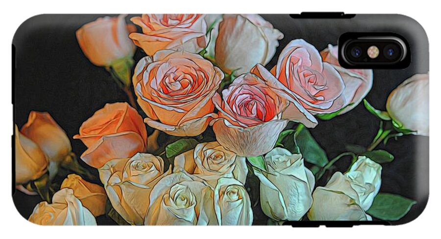 Pink and White Roses Collection 5 - Phone Case