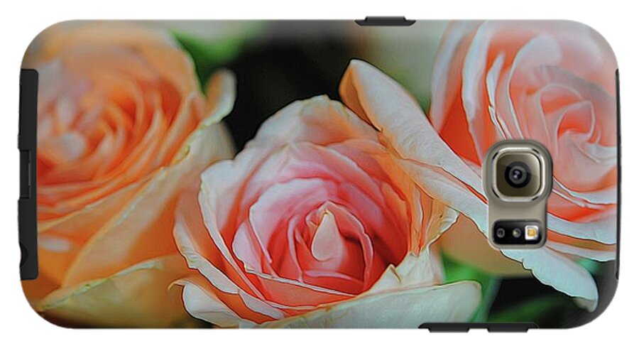 Pink and White Roses Collection 7 - Phone Case