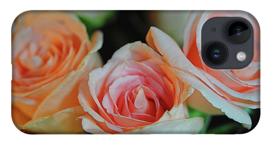 Pink and White Roses Collection 7 - Phone Case