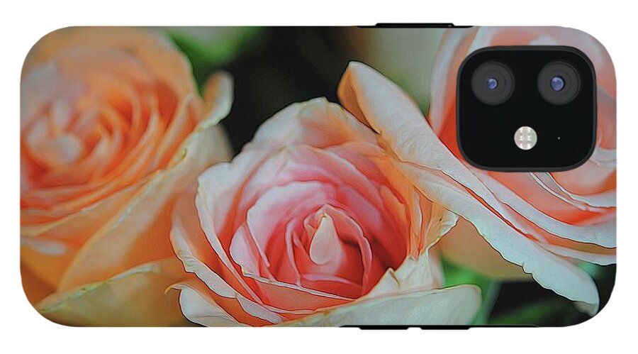 Pink and White Roses Collection 7 - Phone Case