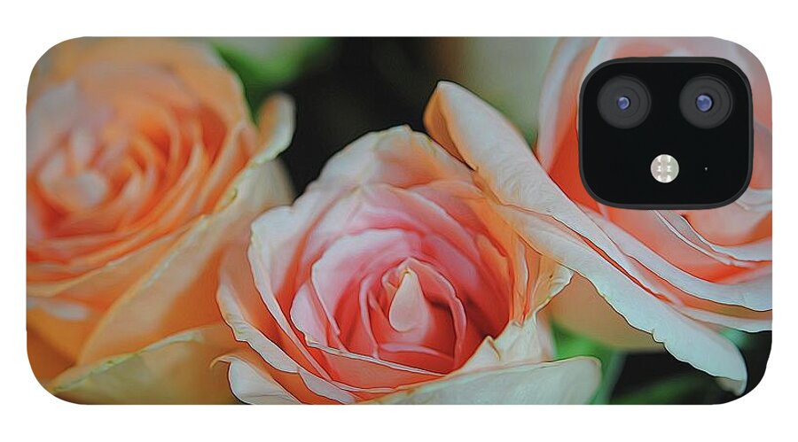 Pink and White Roses Collection 7 - Phone Case