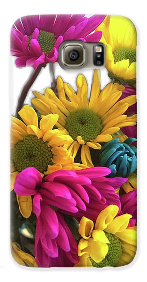Pink and Yellow Daisies - Phone Case