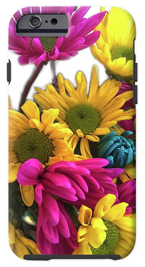 Pink and Yellow Daisies - Phone Case