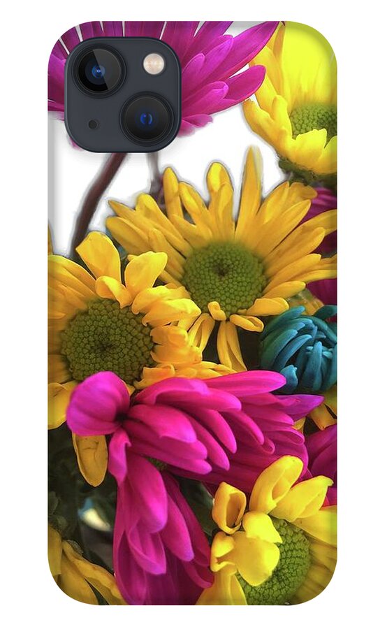 Pink and Yellow Daisies - Phone Case