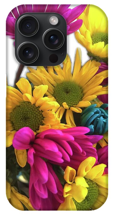 Pink and Yellow Daisies - Phone Case