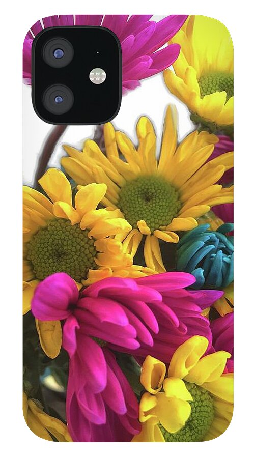 Pink and Yellow Daisies - Phone Case
