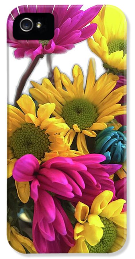 Pink and Yellow Daisies - Phone Case
