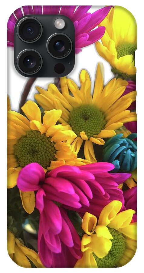 Pink and Yellow Daisies - Phone Case