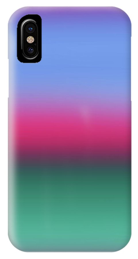 Pink Blue Green Gradient - Phone Case