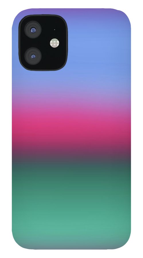 Pink Blue Green Gradient - Phone Case