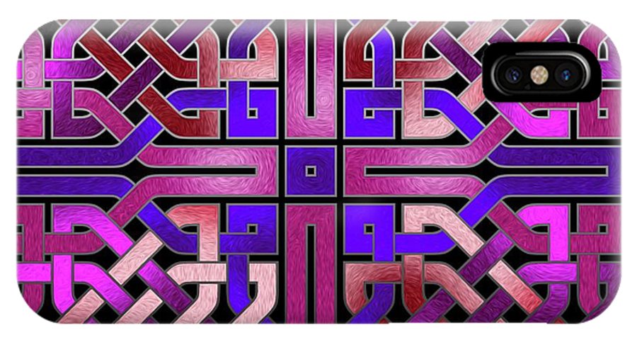 Pink Celtic Knot Square - Phone Case