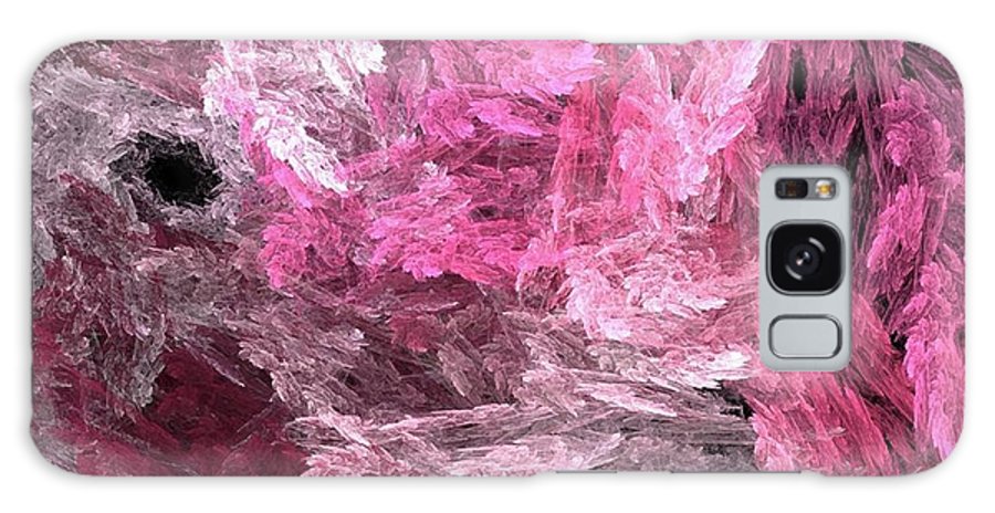 Pink Crystal Fractal - Phone Case