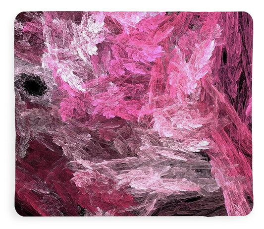 Pink Crystal Fractal - Blanket