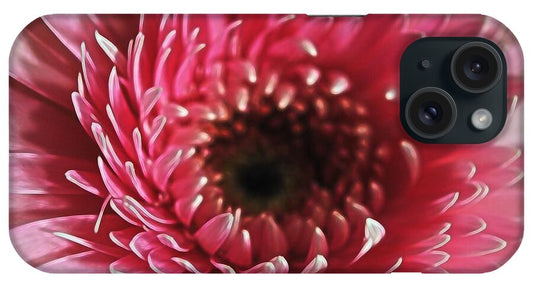 Pink Daisy Close Up - Phone Case
