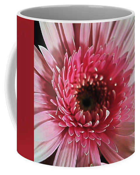 Pink Daisy Close Up - Mug