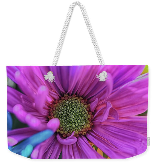 Pink Daisy Flower - Weekender Tote Bag