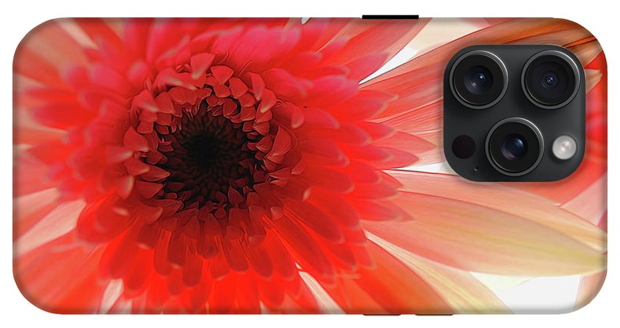 Pink Daisy On Light - Phone Case