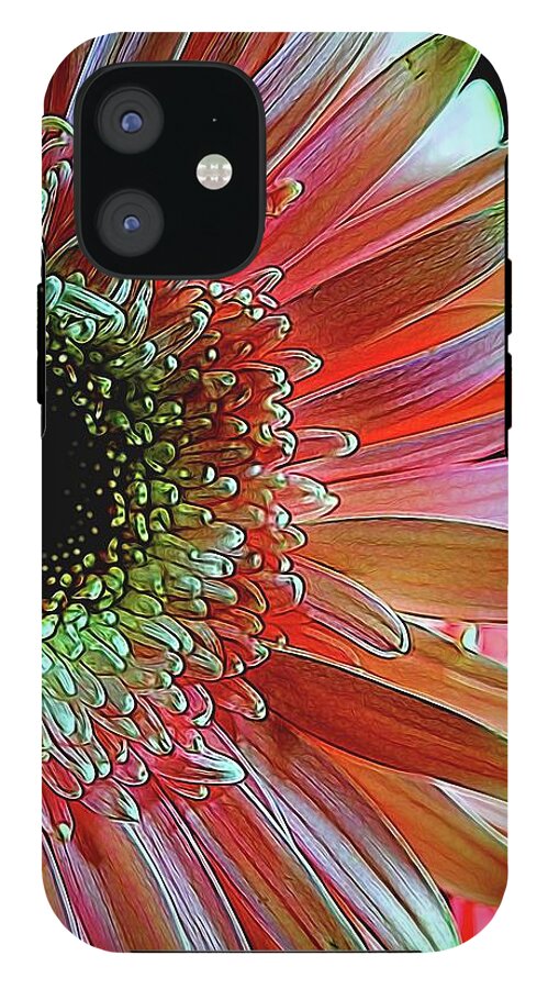 Pink Daisy Sideview - Phone Case
