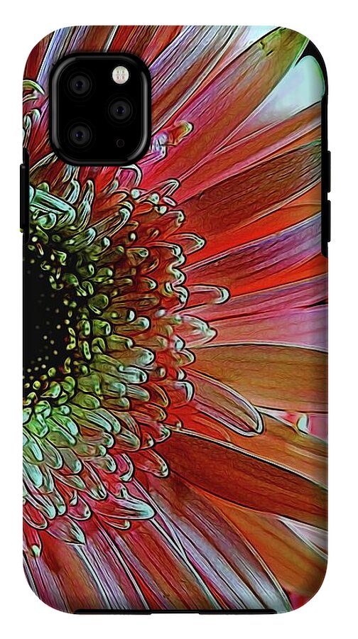Pink Daisy Sideview - Phone Case