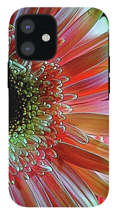 Pink Daisy Sideview - Phone Case