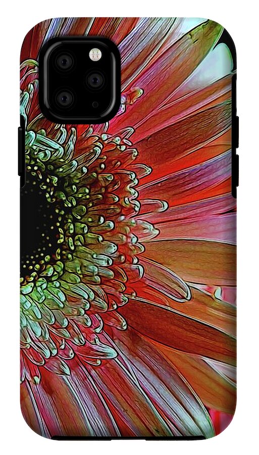 Pink Daisy Sideview - Phone Case