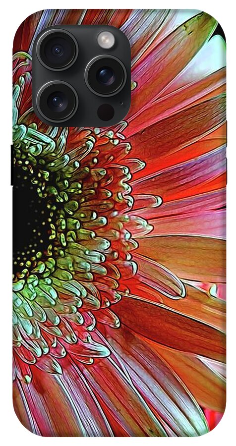 Pink Daisy Sideview - Phone Case