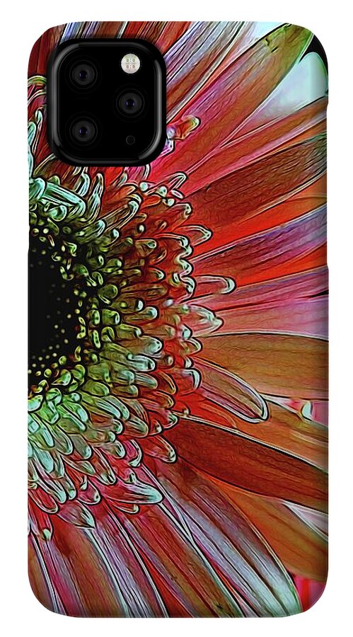 Pink Daisy Sideview - Phone Case