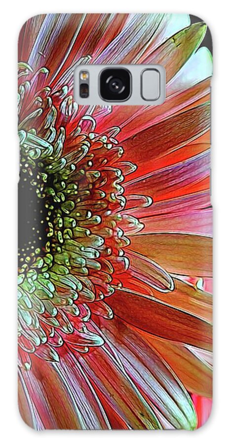 Pink Daisy Sideview - Phone Case