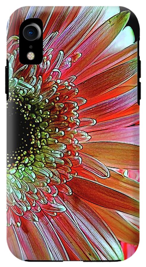 Pink Daisy Sideview - Phone Case