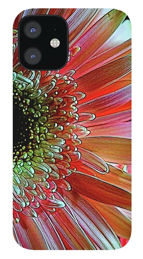 Pink Daisy Sideview - Phone Case