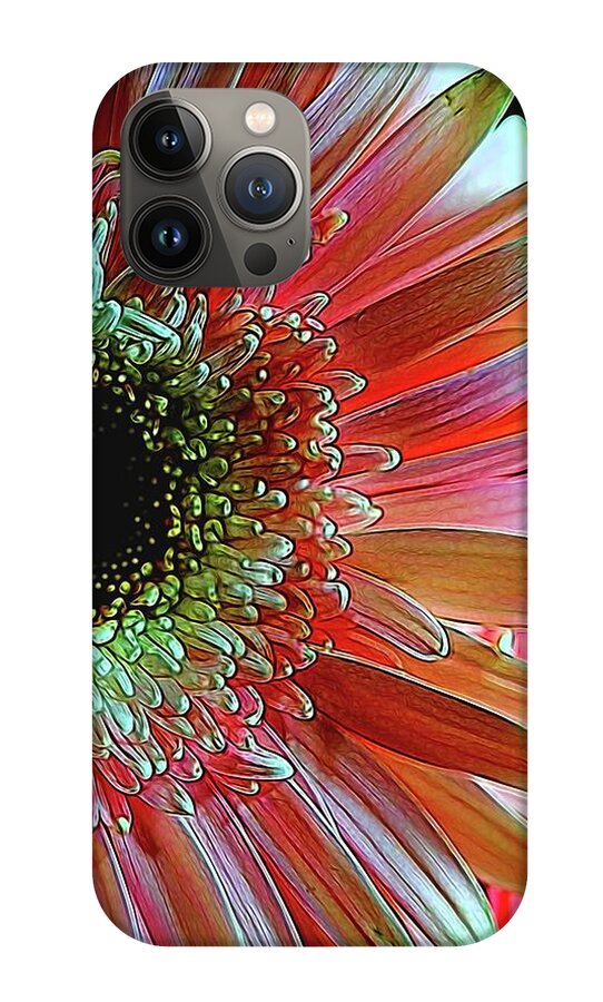 Pink Daisy Sideview - Phone Case