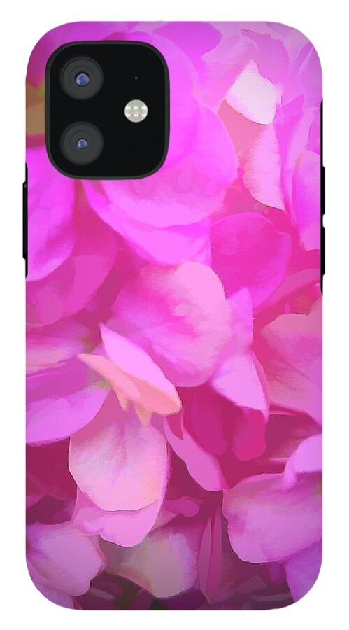 Pink Flower Background - Phone Case