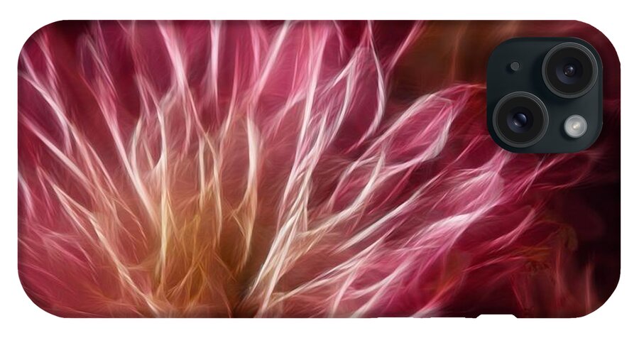 Pink Flower Lightning - Phone Case
