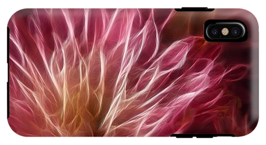 Pink Flower Lightning - Phone Case