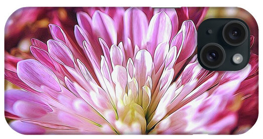 Pink Flower Petals Close Up - Phone Case