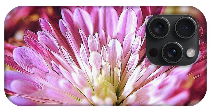 Pink Flower Petals Close Up - Phone Case