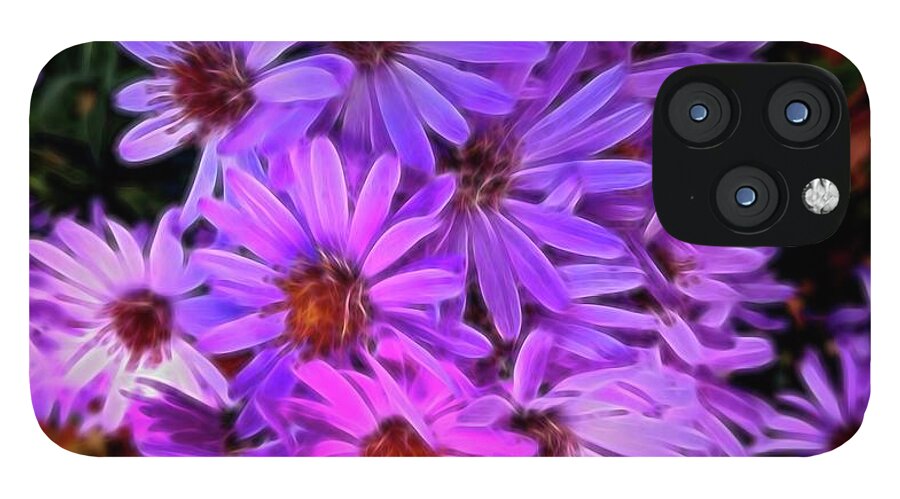 Pink Garden Flowers - Phone Case