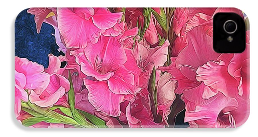 Pink Gladiolas - Phone Case