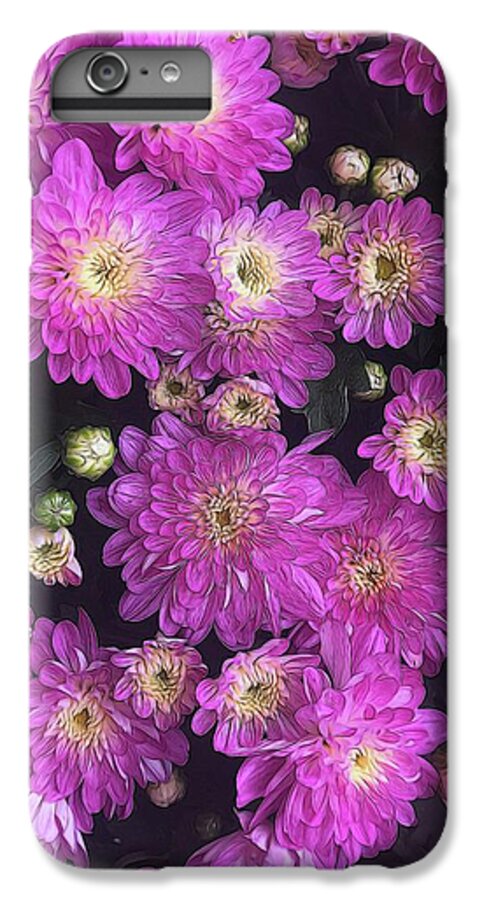 Pink Mums Garden - Phone Case