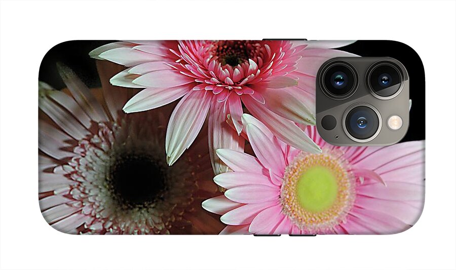 Pink Pastel Daisy Bouquet - Phone Case