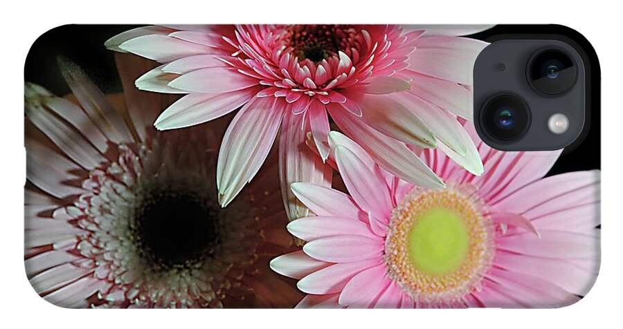Pink Pastel Daisy Bouquet - Phone Case