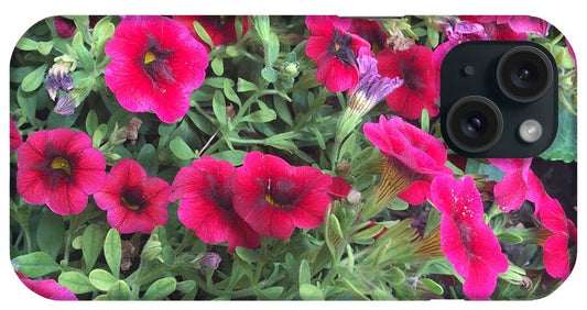 Pink Petunias - Phone Case