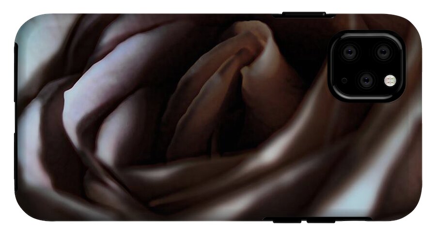 Pink Rose at Night - Phone Case