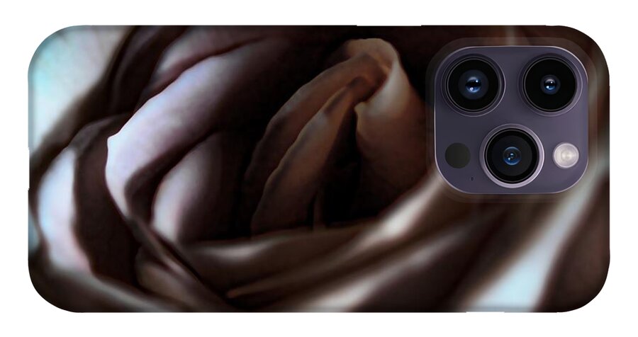 Pink Rose at Night - Phone Case