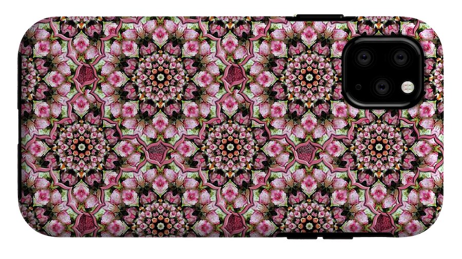 Pink Rose Kaleidoscope - Phone Case
