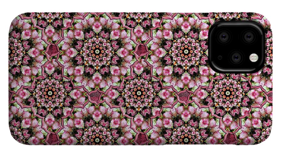 Pink Rose Kaleidoscope - Phone Case