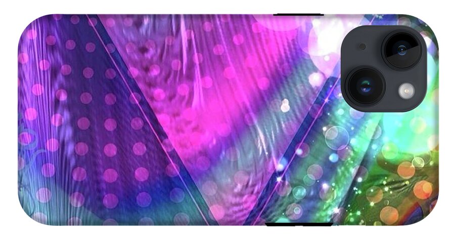 Pink Triangle Fractal - Phone Case